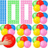 Jerify Knobby Balls 7 Inch Spiky Bounce Ball Toy, Large Bouncy Balls Bulk, Soft Massage Stress Plastic Balls for Party