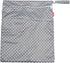 Damero 2pcs Wet and Dry Bag, Travel Bag with Handle for Cloth Diaper, Pumping Parts, Clothes, Gray Dots