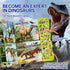 3-5 30 2 3 4 5 6 7 Dinosaur Toys for Kids Dinosaur Book with Sounds Species Names & Realistic Sounds InteractiveToys