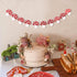 Agkvw Mushroom Garland - Red Glitter Mushroom Banner, Woodland Party Decor, Mushroom Theme Birthday Decorations, Fairy