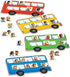 Orchard Toys Moose Games Bus Stop Game - Fun Introduction to Addition and Subtraction for Ages 4-8, 2-4 Players