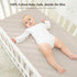 100% 52"x28" 2 Pack Bearmoss Muslin Crib Sheets - Cotton Baby Crib Sheets Fitted for Standard Crib Mattress & Toddler