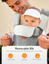 6-in-1 besrey Ergonomic Baby Carrier with Hip Seat, No Back Pain Support, Breathable Mesh, Positions, Newborn