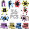 Hdnpea Easter Basket Stuffers for Kids,36PCS Transformable Fidget Spinners for Kids and Adults,