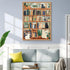 XAPAEG 300 Cozy 300 Piece Puzzles for Adults, Charming Cat Bookshelf Jigsaw Puzzle, and Relaxing Piece Puzzle, Perfect