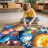 Kids,48 3-5,Preschool 4-8 Jumbo Floor Puzzle for Piece Solar System Planet Large Jigsaw Puzzles for Toddler Ages