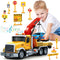 SpringFlower 15" Large Tow Truck Toy, Toy for 3 4 5 6