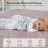2.5 24-48 Mama Cheetah Baby Sleep Sack TOG, Organic Cotton Baby Wearable Blanket with Two-Way Zipper, Swaddle