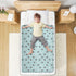 siphylline 52" 34" Animal Cat Paw Black White Cyan Extra Large Resuable Potty Training Pad Highly Absorbent Baby Diaper