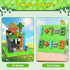 Plate,4PCS Placing(4" 4")STEM 3-10 Annexfun Magnetic Blocks Base Magnetic Cubes Base-Plate for Magnetic Building Blocks