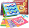 GiftAmaz Mindful Maze Boards, Calming Toys for Kids, Finger Path Breathing Boards,
