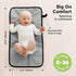 25x13 KeaBabies Portable Diaper Changing Pad, Easy Wipe Clean - Foldable Waterproof Baby Changing Mat for Diaper Bag