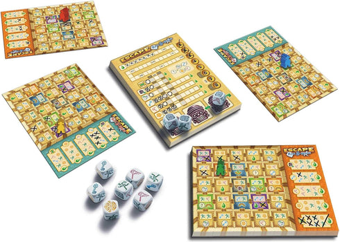 Queen Games Escape Roll and Write Board Game
