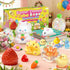 20Pcs Easter Gifts for Kids - Taba Squishies Kit with Greeting Cards, Kawaii Stress Relief Toys, Squishies Fidget Toys