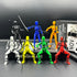 9PCS T-13 3D 13 Dummy 13 (9 EIMONEY Assembly Completed Action Figure Printed Multi-Jointed Movable,Lucky Action