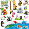 HOGOKIDS 20 Pack Animals Building Blocks - Party Favors for Kids, Easter Gifts, Goodie Bags, Classroom Prizes for Ages