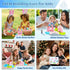 3+ 3-4 4-5 6-8 Hiwawind Updated Magnetic Blocks-Princess Castle, Creative Magnetic Building Blocks Toddler Toys