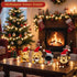 10pcs 6.1 Inch Stocking Stuffers for Kids - Small Stuffed Animals Bulk, Mini Cute Plush Toys, Christmas Tree