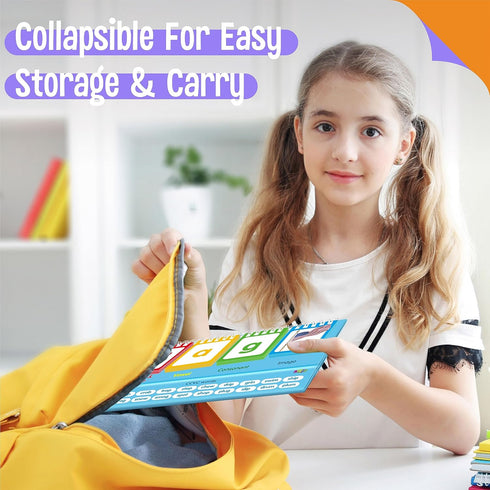 CVCC & CCVC Flip Charts - 40 Words Builder Phonic Games Educational Learning Tool for Students Teachers