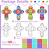 2026 Summer VBS Sunday School Cross Craft Kids Kits Vbs Christian Religious Jesus Church Nativity Ornaments Crafts