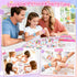 5-12 5 6 7 8 9 10 Friendship Bracelet Making Kit for Girls, Year Old Girl Birthday Gifts, Arts and Crafts Kits