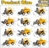 24 OJYUDD Pcs Mini Construction Vehicles,Pull Back Engineering Vehicles,Play Figure Vehicles Toys for Birthday Party