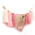 AOQURE Decorations,1st My First Rodeo High Chair Pink Tassel Banner - Cowgirl One Birthday Party Rodeo Birthday