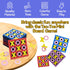 Pack 120) 5"x5" Tic Tac Toe (Bulk of Foam Tic-Tac-Toe Mini Board Game Toys for Kids, Birthday Party Favors, Goody Bag