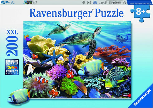Ravensburger Ocean Turtles 200 Piece Jigsaw Puzzle for Kids, Ideal Gift for Holidays