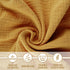 Security Blanket Loveys for Babies Boy Girl, Muslin Baby Lovey Security Blanket, Soft Organic Cotton Goose Lovey