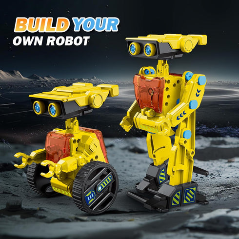 8-13, 12-in-1 8 9 10 11 12 14 RAESOOT STEM Toys for Kids Age Robot Building Toys Science Kits with Rechargeable