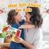 Montessori Toys for Kids 3-7, Wooden Farm Animal Blocks Stacking Games, Educational Toy for 3-6 Year Olds, Birthday