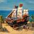 10 Inch Rhode Island Novelty Pirate Boat, One Per Order