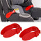 Doytn Car Seat Strap Organizer Clip Keep Harness Straps Neat & Easily Accessible