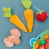 Set Playset 3 HABA Play Food - Soft Veggie Basket with Cucumber, Tomato, Carrots & Potatoes Pretend Play Kitchen Toy