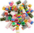 BLUE PANDA 48 Mini Kaleidoscope Style Prism Toys for Kids - Vintage-Style Retro Tubes, Bulk Birthday Party Favors