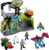 Fisher-Price Imaginext Jurassic World Toy Dinosaur Lab Playset with Owen Grady, Maisie & Dr. Grant Figures for Kids 3+