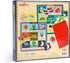 eeBoo French Bingo Vocabulary Game - Includes Pronunciation Guide & Drawstring Bag, 6 Game Boards, 48 Chips