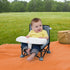 51 6 3 Bright Starts Ford Bronco Pop 'N Sit Portable Booster Chair, Floor Seat, Indoor/Outdoor Use, Compact Fold, Area
