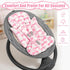 Infant Car Seat Insert, Soft Baby Car Seat Head & Body Support for Girl Boy, Nursing Pillow Cover, Removable Case