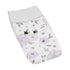 Sweet Jojo Designs Lavender Purple, Pink, Grey and White Changing Pad Cover
