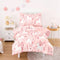 Wake In Cloud - Toddler Bedding Set for Girls, Cute Unicorn Floral
