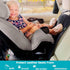 PIDO Car Seat Protector Under Baby Car Seat with Thick Padding, Carseat Pads Cover Mat for Kids, Waterproof Material