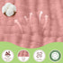 100% 32x32 Inch 2 Pack Organic Cotton Muslin Baby Hooded Towels Soft & Absorbent Baby Towels for Newborn for Boys