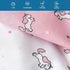 2-Pack, 52'' 28'' Girl Crib Sheets Fitted x for Standard Crib & Toddler Mattress, Soft and Breathable Material, Neutral