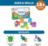 Learning Resources Peekaboo Learning Farm - 10 Pieces, Toddler Counting and Sorting Toys for Ages 18+ Months