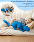 5Lbs 35.4", Weighted Stuffed Animal Blue Soft Dragon Plush Toy, Weighted Dragon Stuffed Animal for Kids and Adults