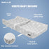Jool Baby Serenity Soft Changing Pad + Washable Cover, Non-Slip - Fits Standard Changing Tables & Dressers (Cloud