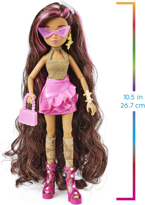 MERMAID HIGH Searra Deluxe Mermaid Doll, Accessories with Removable Tail, Doll Clothes, Kids Toys for Girls Ages 4+