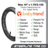 16 x 1.75/1.95/2.125 HEAVY DUTY Thorn Resistant Inner Tube Replacement for Baby Trend Expedition Jogger Strollers